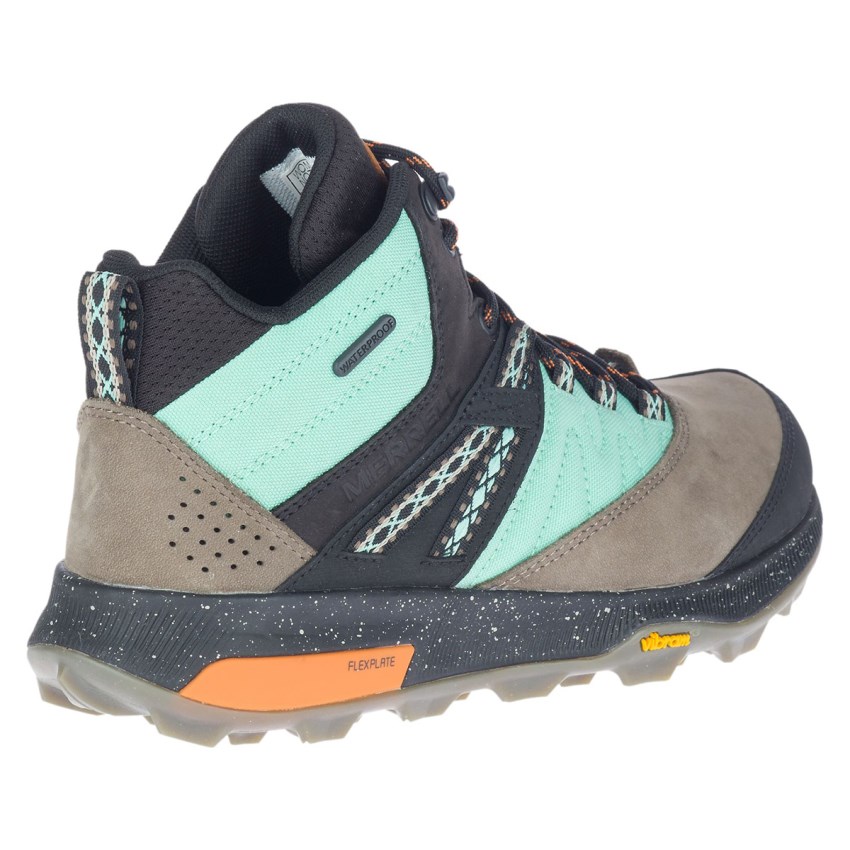 Chaussures Randonnée Merrell Zion Mid Waterproof X Unlikely Multicolore Femme | P.J.EOWM